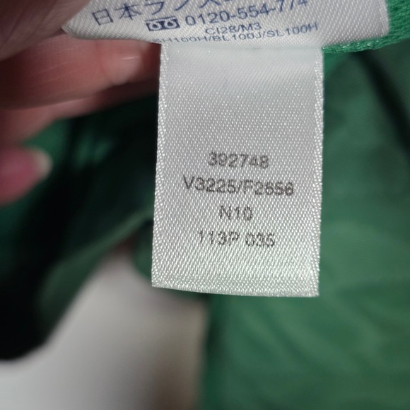 Lands' End Field Jacket Mens XXL Green Hooded Utility Outdoors Waterproof - Picture 6 of 7